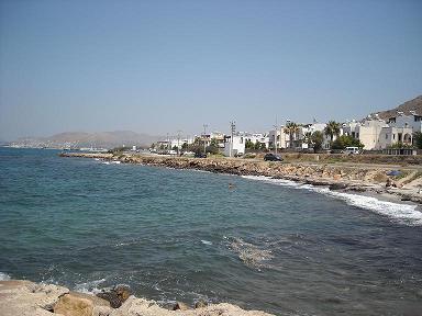 Mooie zeezicht en zicht op diverse eilanden, Bodrum