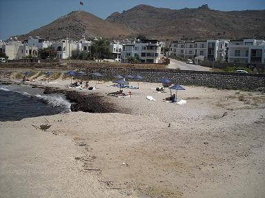 Mooie zeezicht en zicht op diverse eilanden, Bodrum
