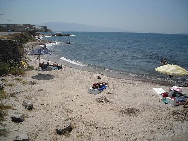 Mooie zeezicht en zicht op diverse eilanden, Bodrum