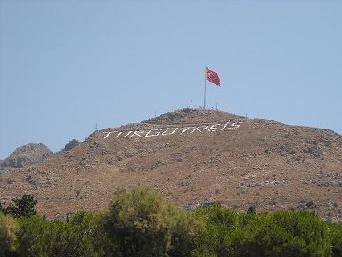 Mooie zeezicht en zicht op diverse eilanden, Bodrum
